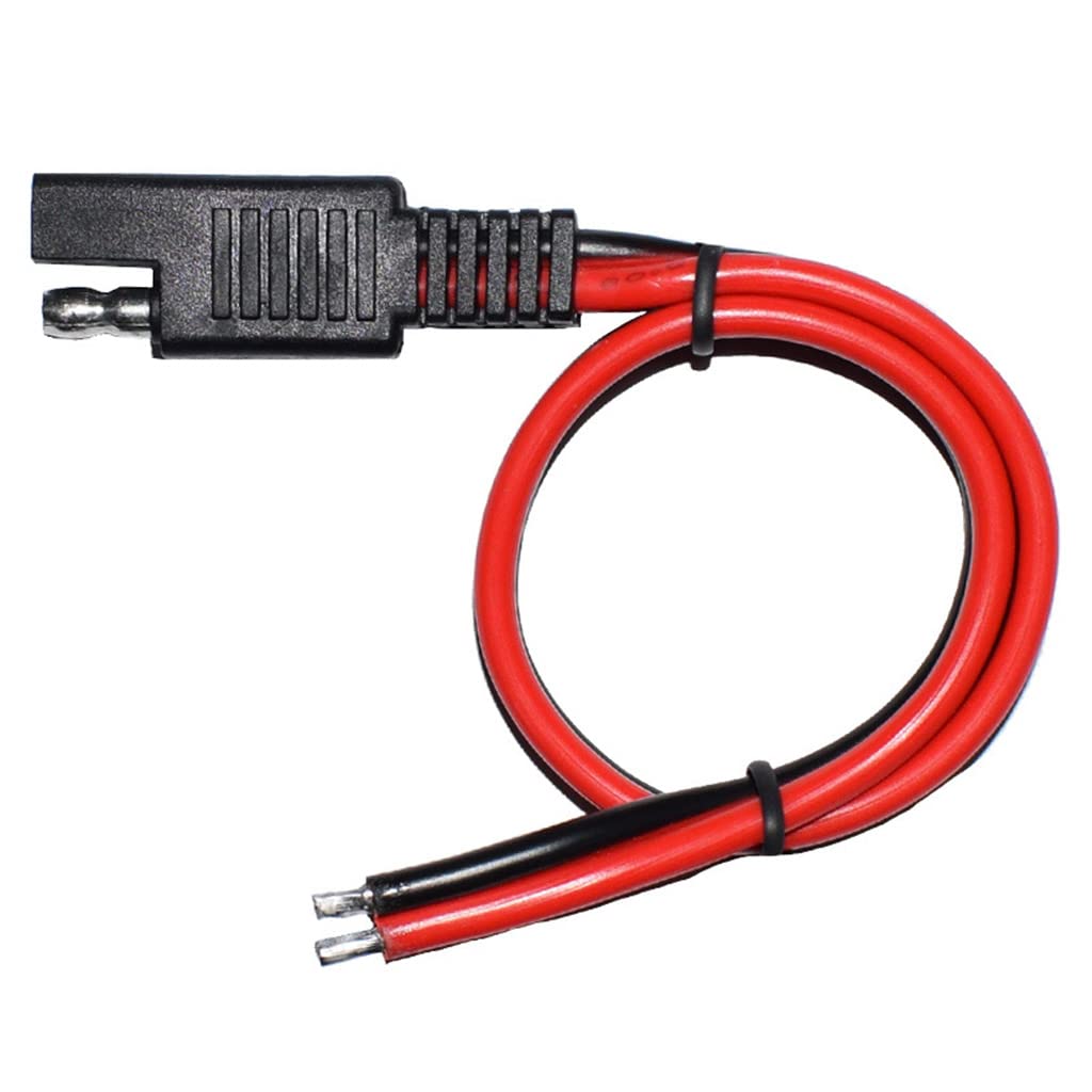 Amazon | SAE バッテリー充電器ケーブル 14AWG-シガープラグ SAE